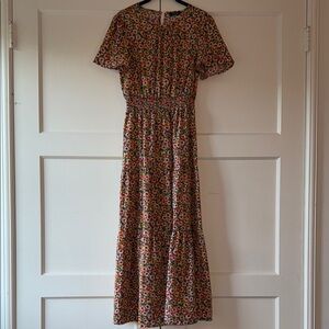 Floral Print Maxi Dress